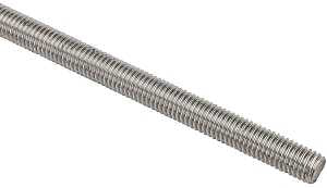 National Hardware 4002BC Series N218-255 Threaded Rod, 1/2-13 in Thread, 36 in L, Coarse Grade, Stainless Steel