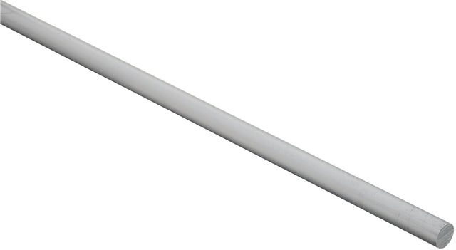 National Hardware 4205BC Series N247-502 Rod, 0.38 in Dia, 72 in L, Aluminum, Mill