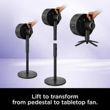 Shark FlexBreeze 37 in. H Oscillating Fan W/InstaCool Mist Attachment Remote Control