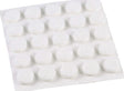 Shepherd Hardware 9957 Furniture Pad, Felt Cloth, White, 3/8 in Dia, Round