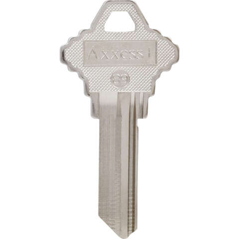 Hillman Traditional Key House/Office Key Blank 89 SC8 Single For Schlage Locks, Pack of 4