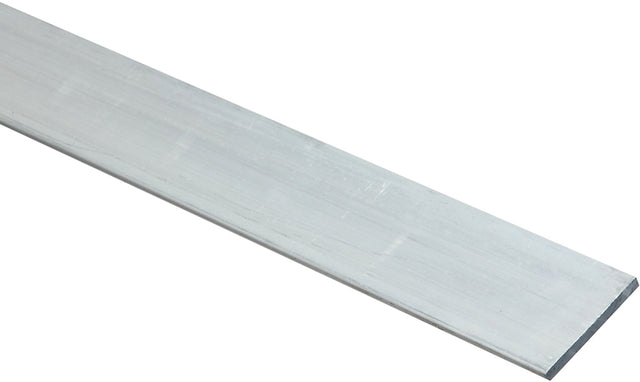 National Hardware 4200BC Series N247-114 Flat Bar, 1-1/2 in W, 72 in L, 1/8 in Thick, Aluminum, Mill