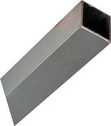 National Hardware 4207BC Series N247-619 Metal Tube, Square, 48 in L, 1 in W, 1/16 in Wall, Aluminum, Mill