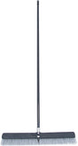 Birdwell 4025-4 Contractor Push Broom, 24 x 2-5/8 x 7/8 in Block, Gray Bristle, 3 in L Trim