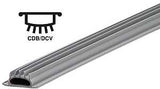 M-D 06304 Threshold Insert, 36 in L, 1-3/8 in W, Vinyl