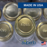 Superb Seal-It-Right Regular Mouth Canning Lids and Bands 12 pk, Pack of 12
