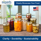 Superb Regular Mouth Canning Lid 156 pk