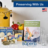 Superb Wide Mouth Canning Lid 60 pk