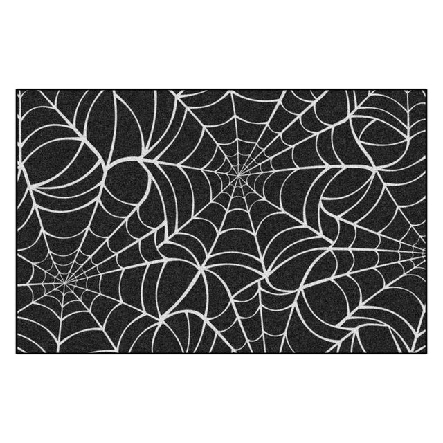 Fanmats 30 in. W X 20 in. L Multi-Color Spider Web Rubber Door Mat, Pack of 6