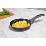 Imusa Mirro Ceramic Coated Aluminum Fry Pan 8 in. Black