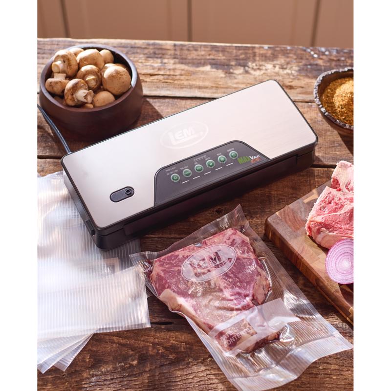 LEM Products Max Vac Black/Silver Food Vacuum Sealer