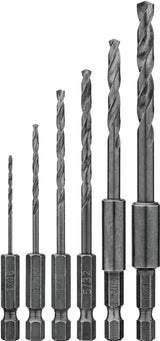 DEWALT DW2551 Drill Bit Set, 6-Piece, Black Oxide