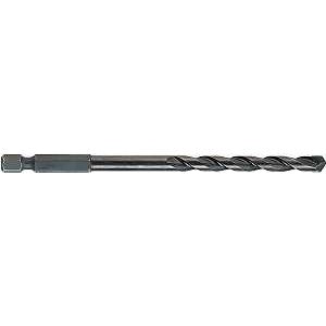 DEWALT DW2573 Drill Bit, 3/16 in Dia, 6 in OAL, 1/4 in Dia Shank, Hex Shank