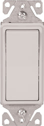 Eaton Wiring Devices 7500 Series 7513W-BOX Rocker Switch, 15 A, 120/277 V, 3-Way, Lead Wire Terminal, White, 1-Phase