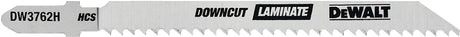 DEWALT DW3762H Jig Saw Blade, 1/4 in W, 10 TPI, 4 in L