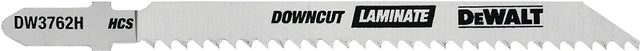 DEWALT DW3762H Jig Saw Blade, 1/4 in W, 10 TPI, 4 in L