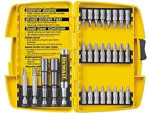 DEWALT DW2162 Screwdriver Bit Set, Steel