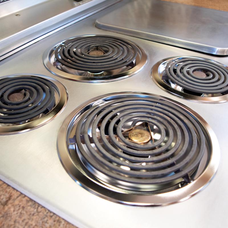 Range Kleen Steel Drip Bowls 8 in. W