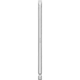 DEWALT DW2065 Power Bit, #8 Drive, Slotted Drive, 1/4 in Shank, Hex Shank, 6 in L, Steel