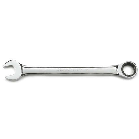 GEARWRENCH 11/16 in. X 11/16 in. 12 Point SAE Ratcheting Combination Wrench 8.878 in. L 1 pc