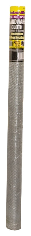 Jackson Wire 11 06 16 15 Hardware Cloth, 10 ft L, 36 in W, 27 ga, 1/8 x 1/8 in Mesh, Galvanized