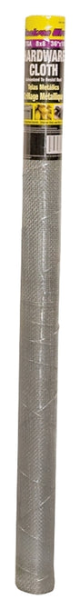 Jackson Wire 11 06 16 15 Hardware Cloth, 10 ft L, 36 in W, 27 ga, 1/8 x 1/8 in Mesh, Galvanized