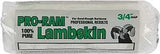 Linzer RC 705 Paint Roller Cover, 3/4 in Thick Nap, 9 in L, Lambskin Cover