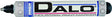Dykem 26033 Paint Marker, Black, Pack of 6