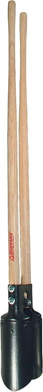 Razor-Back 78004 Post Hole Digger, 10-3/4 in Blade, Riveted Blade, HCS Blade, Hardwood Handle, 58-3/8 in OAL