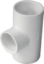 IPEX 435795 Pipe Tee, 1 x 3/4 in, Socket, PVC, White, SCH 40 Schedule, 150 psi Pressure