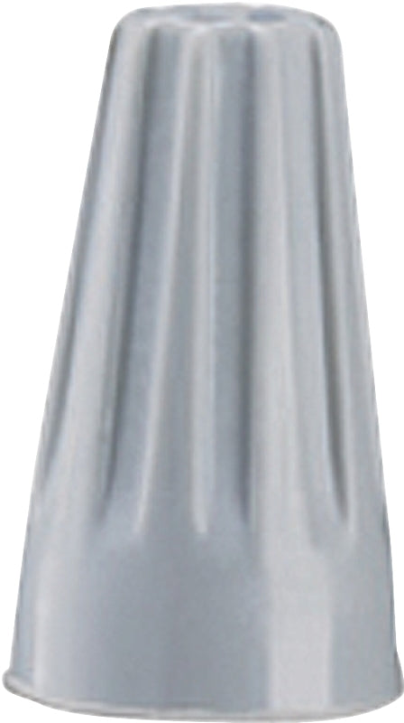 Gardner Bender WireGard GB-1 10-001 Wire Connector, 22 to 16 AWG Wire, Steel Contact, Gray, 100/CT