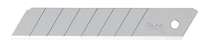 OLFA 5009 Knife Blade, 18 mm, Carbon Steel, 8-Point
