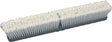 Birdwell 2025-12 Broom Head, Gray, Threaded, Polypropylene/Polystyrene Bristle