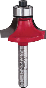 Freud 34-112 Router Bit, 1/2 in Dia, 1-1/4 in Dia Cutter, 2-3/16 in OAL, 1/4 in Dia Shank, 4-Cutter, Carbide