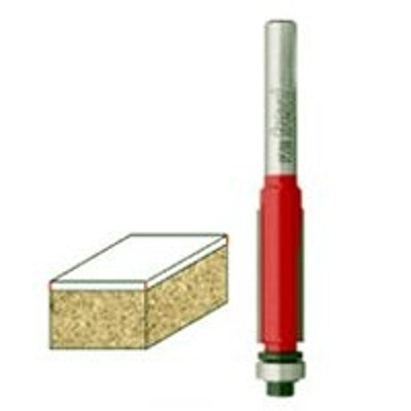 Freud 42-114 Router Bit, 1/2 in Dia Cutter, 3-5/8 in OAL, 1/2 in Dia Shank, 2-Cutter, Carbide