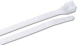 Gardner Bender 46-310 Cable Tie, 0.27 in Max Bundle Dia, Double-Lock Locking, 6/6 Nylon, Natural, 11 in L, 100/BAG