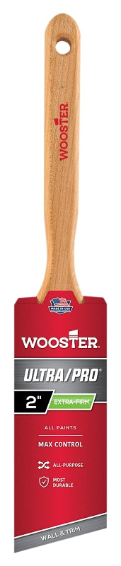 Wooster 4153-2 Paint Brush, 2 in W, 2-11/16 in L Bristle, Nylon Bristle, Sash Handle