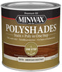 Minwax 213754444 Waterbased Polyurethane Stain, Satin, Liquid, American Chestnut, 0.5 pt, Can