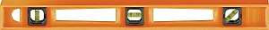 Johnson 7724-O I-Beam Level, 24 in L, 3-Vial, Non-Magnetic, Polystyrene, Orange