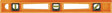 Johnson 7748-O I-Beam Level, 48 in L, 3-Vial, Non-Magnetic, Foam Mold Polystyrene, Orange