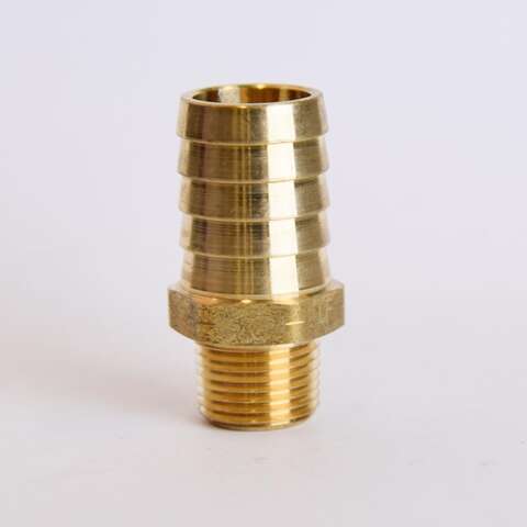 ATC 3/4 in. Barb X 3/8 in. D MPT Brass Hose Barb, Pack of 5