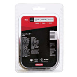 Oregon Micro-Lite M66 Chainsaw Chain, 16 in L Bar, 0.05 Gauge, 0.325 in TPI/Pitch, 66-Link