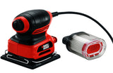 Black+Decker BDEQS300/QS900 Orbit Sander with Paddle Switch Actuation, 2 A