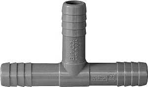 TEE POLY BARB 1/2 IN