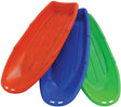 Paricon 648 Flexible Winter Lightning Toboggan, Plastic, Blue/Lime Green/Orange