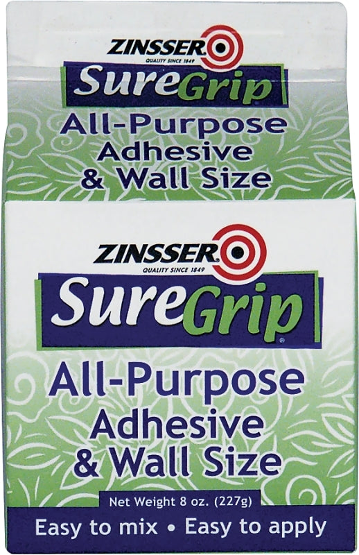 Zinsser 62008 Wallpaper Adhesive, White, 8 oz