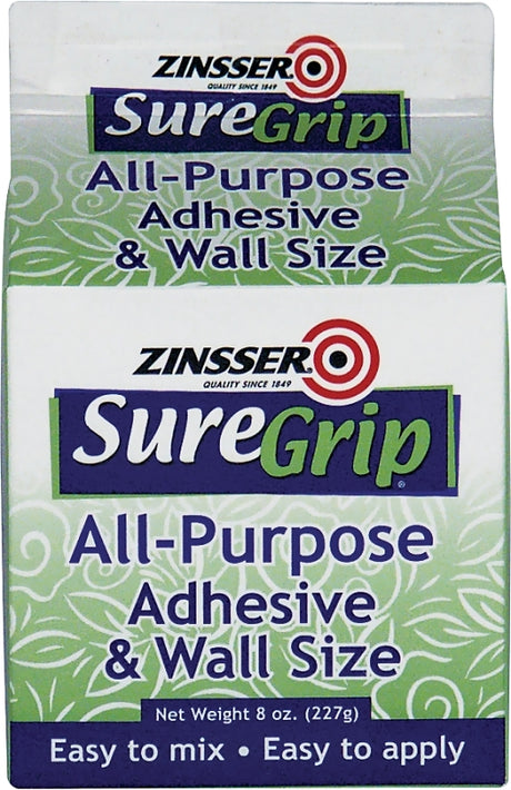 Zinsser 62008 Wallpaper Adhesive, White, 8 oz