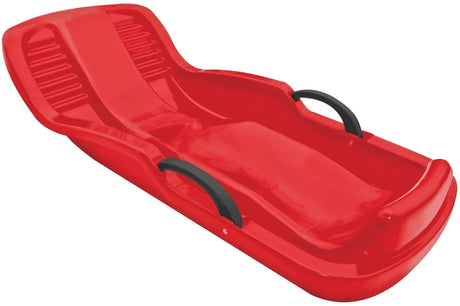 Paricon 660 Winter Heat Toboggan Sled, Plastic, Black/Red