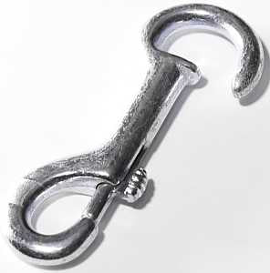 Baron 231 Chain Snap, 60 lb Working Load, Malleable Iron, Electro-Galvanized