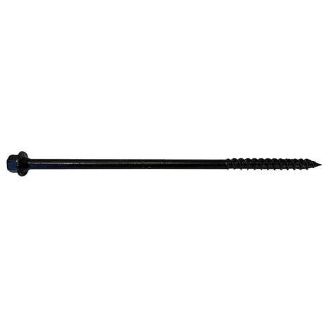 Acorn International TimberTite Series LTS-147610/47805 Screw, 1/4 in Thread, Hex Drive, Steel, 10/PK